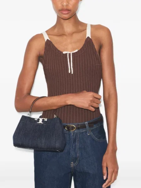 Geantă Tory Burch albastru