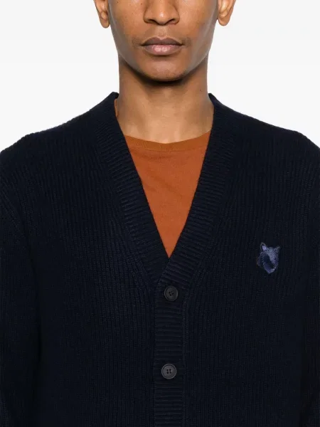 Ζακέτα Maison Kitsuné μπλε