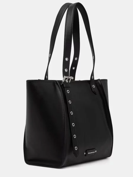 Geantă shopper Karl Lagerfeld din piele negru