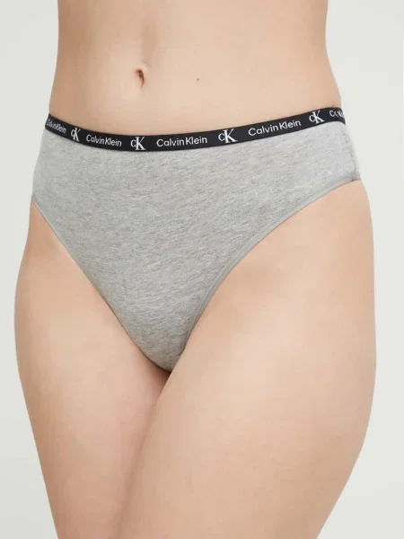 Calvin Klein Underwear Tanga šedé
