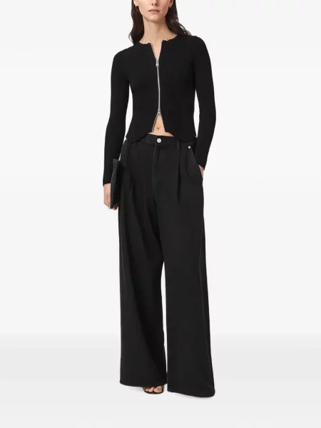 Cardigan Allsaints tricotate negru