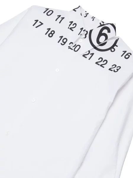 Sukienka dziecięca Mm6 Maison Margiela biała