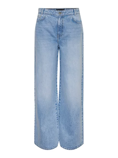PIECES Jeans SELMA denim albastru