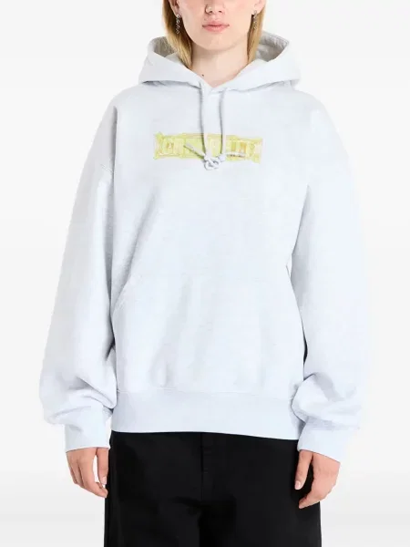 Hanorac cu glugă Carhartt Wip cu imagine gri