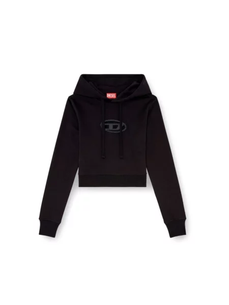 Diesel Bluzy Kobieta S Bluzy z kapturem czarny