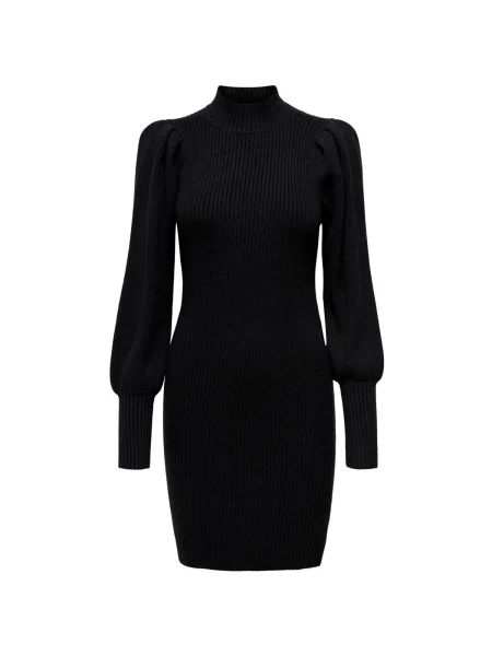 ONLY Úpletové šaty Katia Comfort Fit čierna