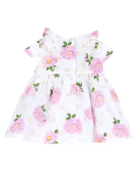 Детское платье мини Chicco белое