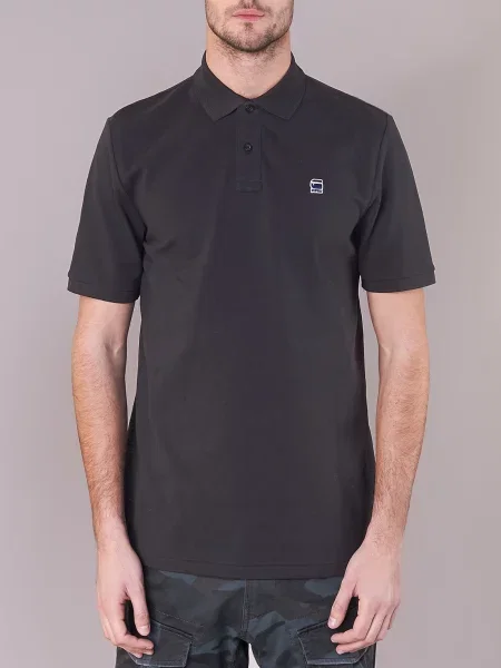Polo majica G-star Raw crna