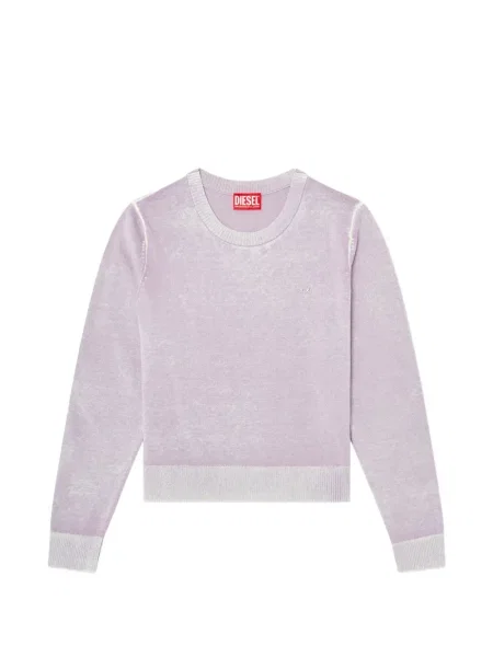 Pulover Diesel cu imagine violet