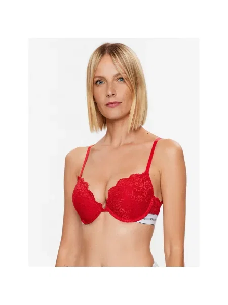 Guess Nedrček s kostjo Belle rdeča