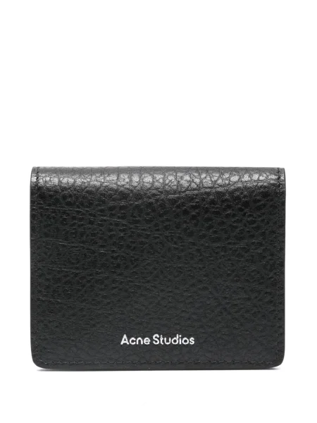 Portofel Acne Studios din piele negru