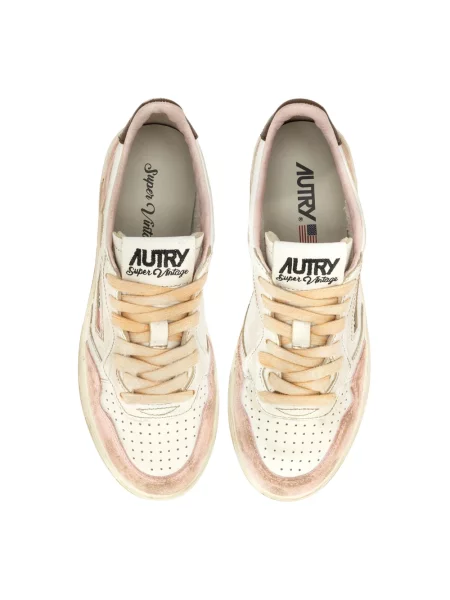 Sneakersy Autry retro różowe