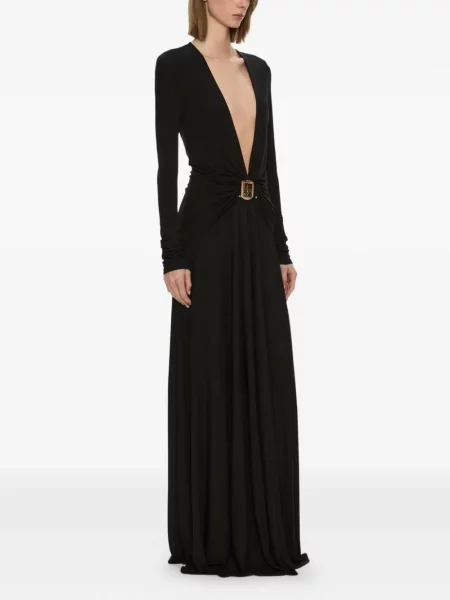 Rochie Christopher Esber cu volane negru