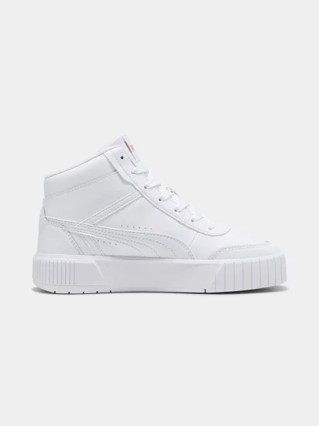 Кеди високі PUMA Carina Mia Mid комбінований верх білий