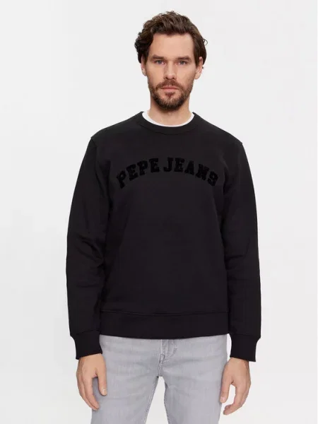 Pepe Jeans Mikina Randall černá