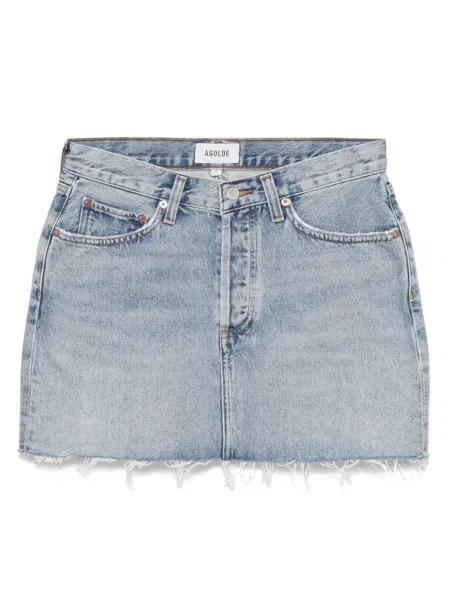 Fusta mini Agolde albastru