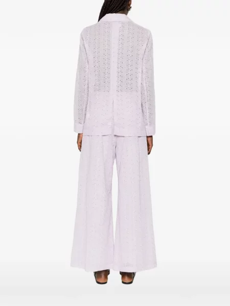 Marynarka Forte Forte wiązana fioletowa