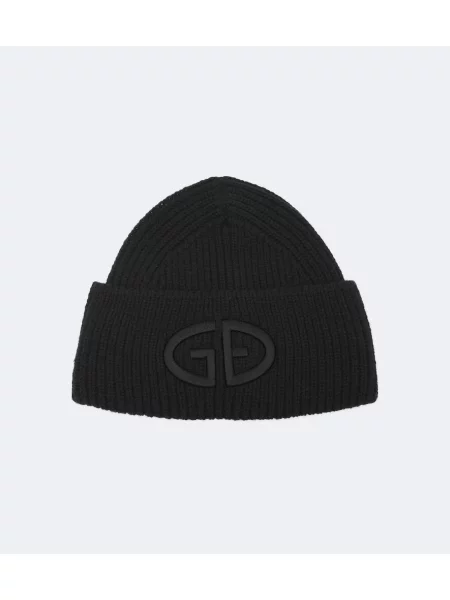 Căciulă Goldbergh cu broderie tricotate negru