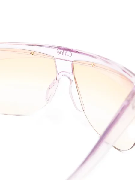Ochelari de soare Chloé cu gradient roz