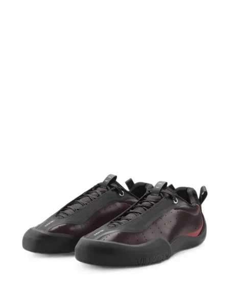Sneakerși Village Pm maro