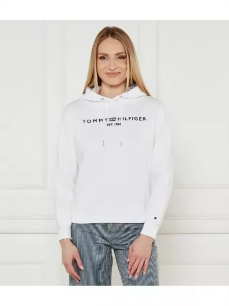 Tommy Hilfiger Hanorac alb