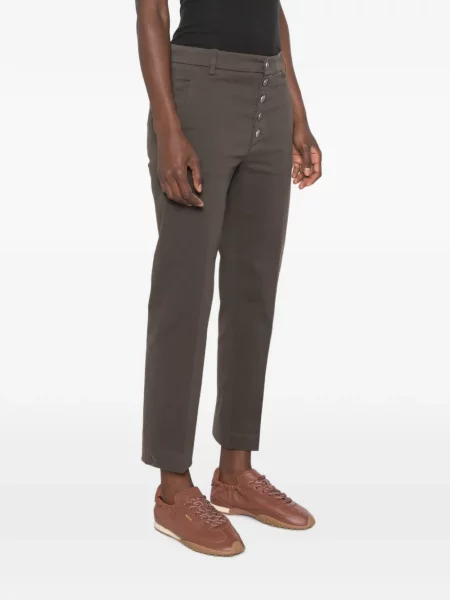 Decupat pantaloni Dondup verde