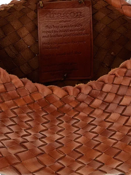 Geantă Dragon Diffusion din piele maro
