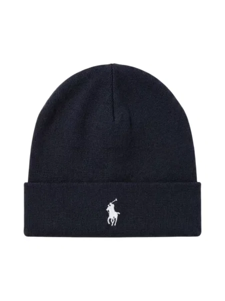 Czapka Polo Ralph Lauren z logo niebieska
