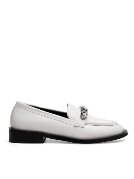 Pantofi loafer Eva Minge alb