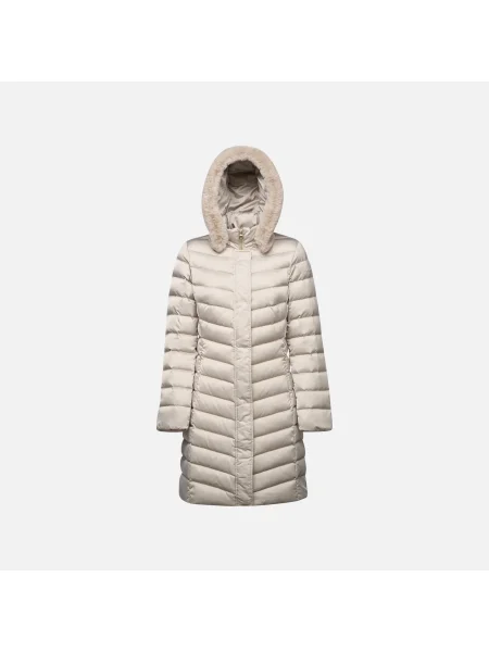 Pikowana kurtka Geox beżowa