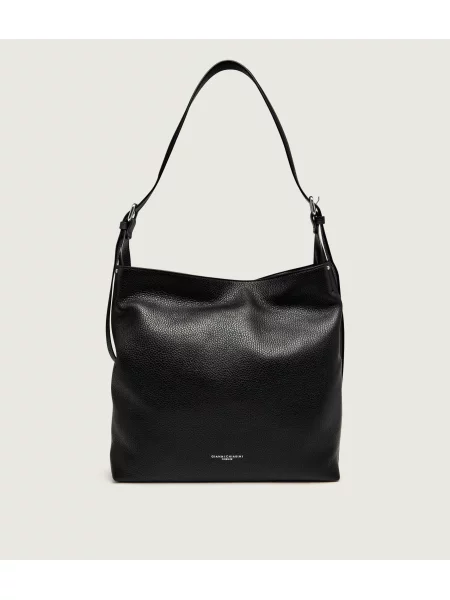 GIANNI CHIARINI De piele geantă pe umăr Barbara negru