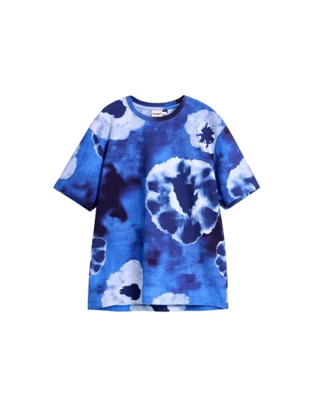 Desigual Tricou bleumarin / cobalt / deschis albastru