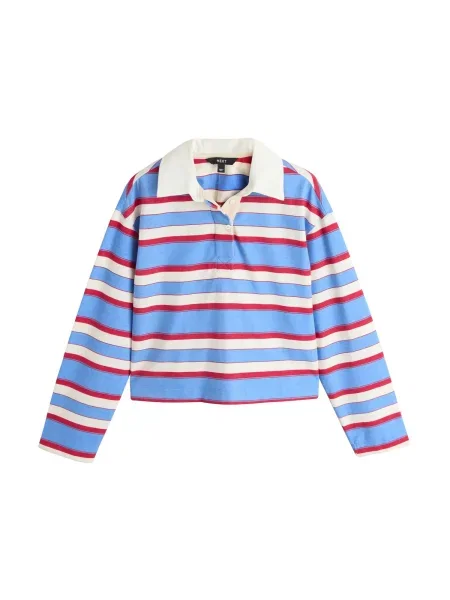 Next Tričko modrá / červená bílá