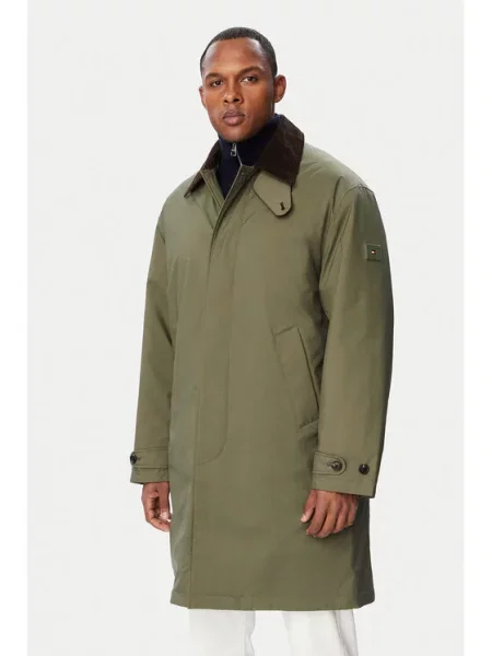 Tommy Hilfiger Palton Surplus închis verde