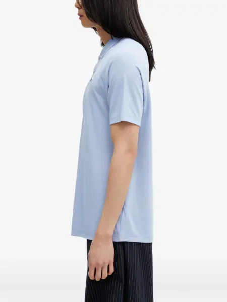 Pólóing Lacoste autogrammal kék