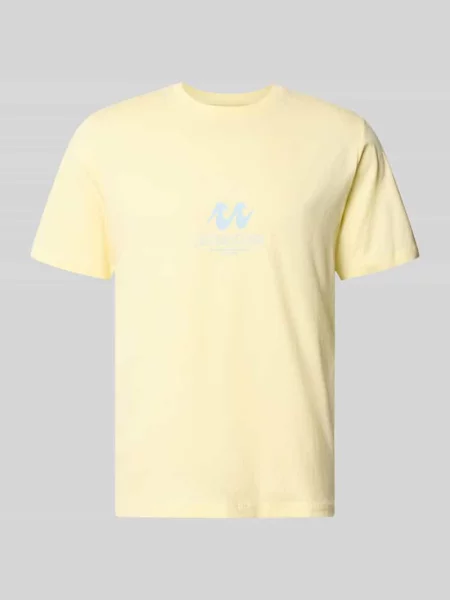 T-shirt o kroju regular fit z nadruk z logo model Eres' Jack & Jones