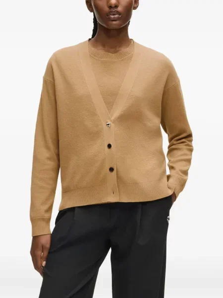 Cardigan Karl Lagerfeld cu decolteu în V