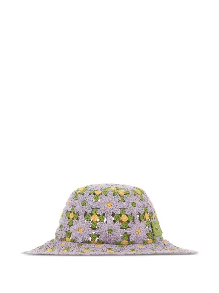 Hímzett kalap Fendi lila