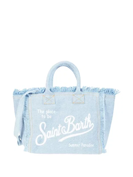Geantă shopper Mc2 Saint Barth albastru