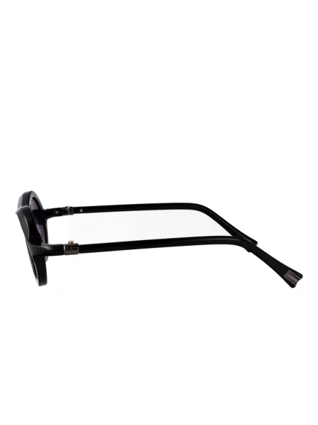 Ochelari de soare rotunzi Yohji Yamamoto negru