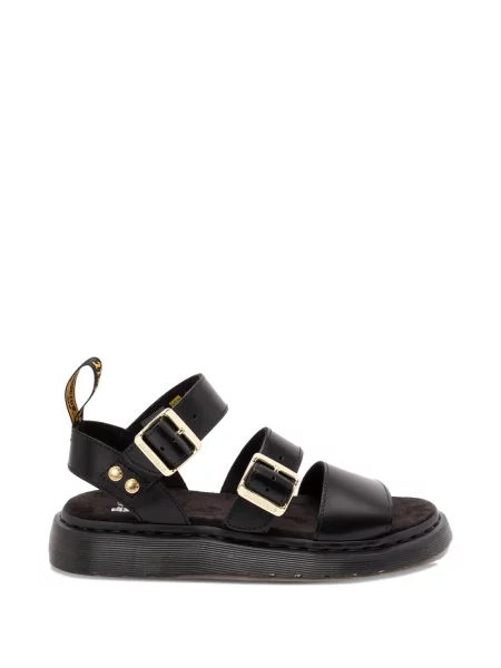 Sandale Dr. Martens din piele negru