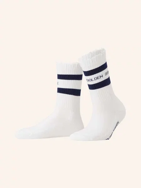 Golden Goose Skarpety weiss białe