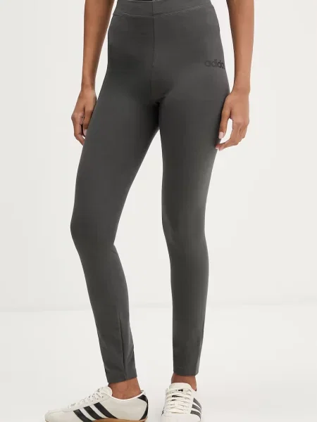 Adidas legginsy szare