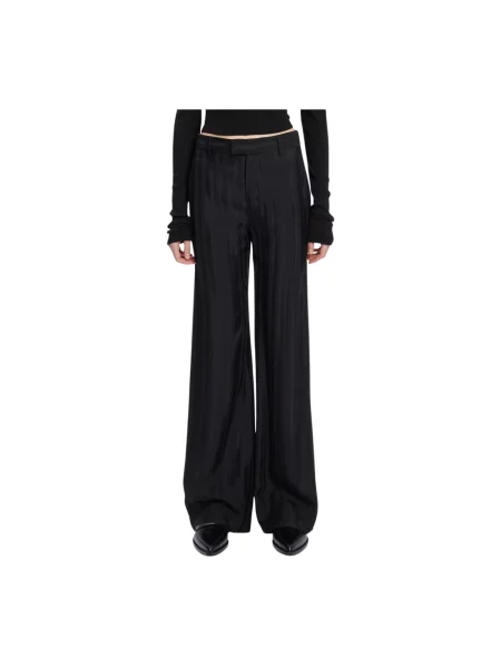 Spodnie Ann Demeulemeester czarne