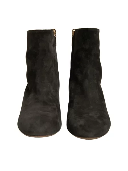 Botki Dolce And Gabbana skórzane czarne