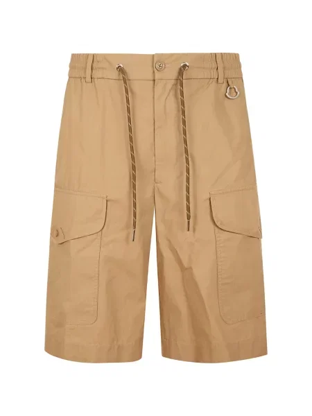 Pantaloni scurți cargo Moncler cu autograf