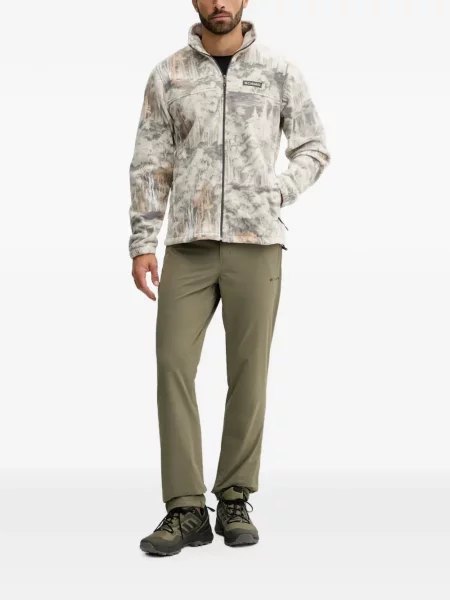 Pantaloni Columbia cu imagine verde