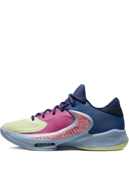 Top Nike retro w panterkę sztruksowy biały