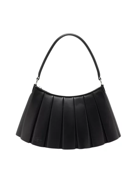 Lacoste torebka crossbody skórzana czarna