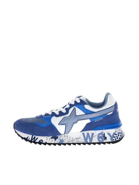 Sneakersy W6yz niebieskie